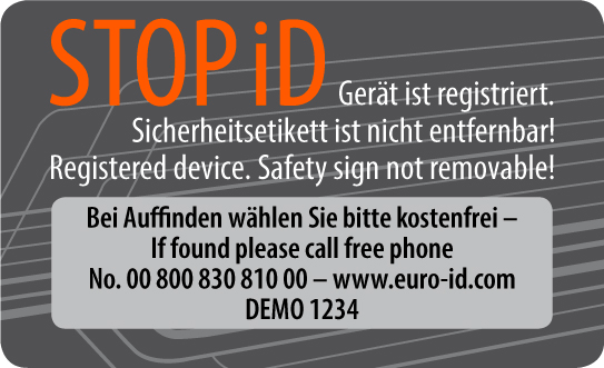 Tanja Wuertele, Design, Print, StopiD Sicherheitsetiketten1