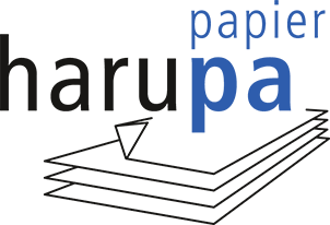 Logo für Firma harupa papier Tanja Würtele, Design - Logo für Fa. Harupa